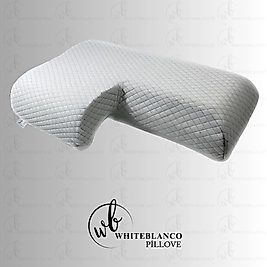 Pillove Ortopedik Visco Boyun Destekli Çift Sevgili Yastığı